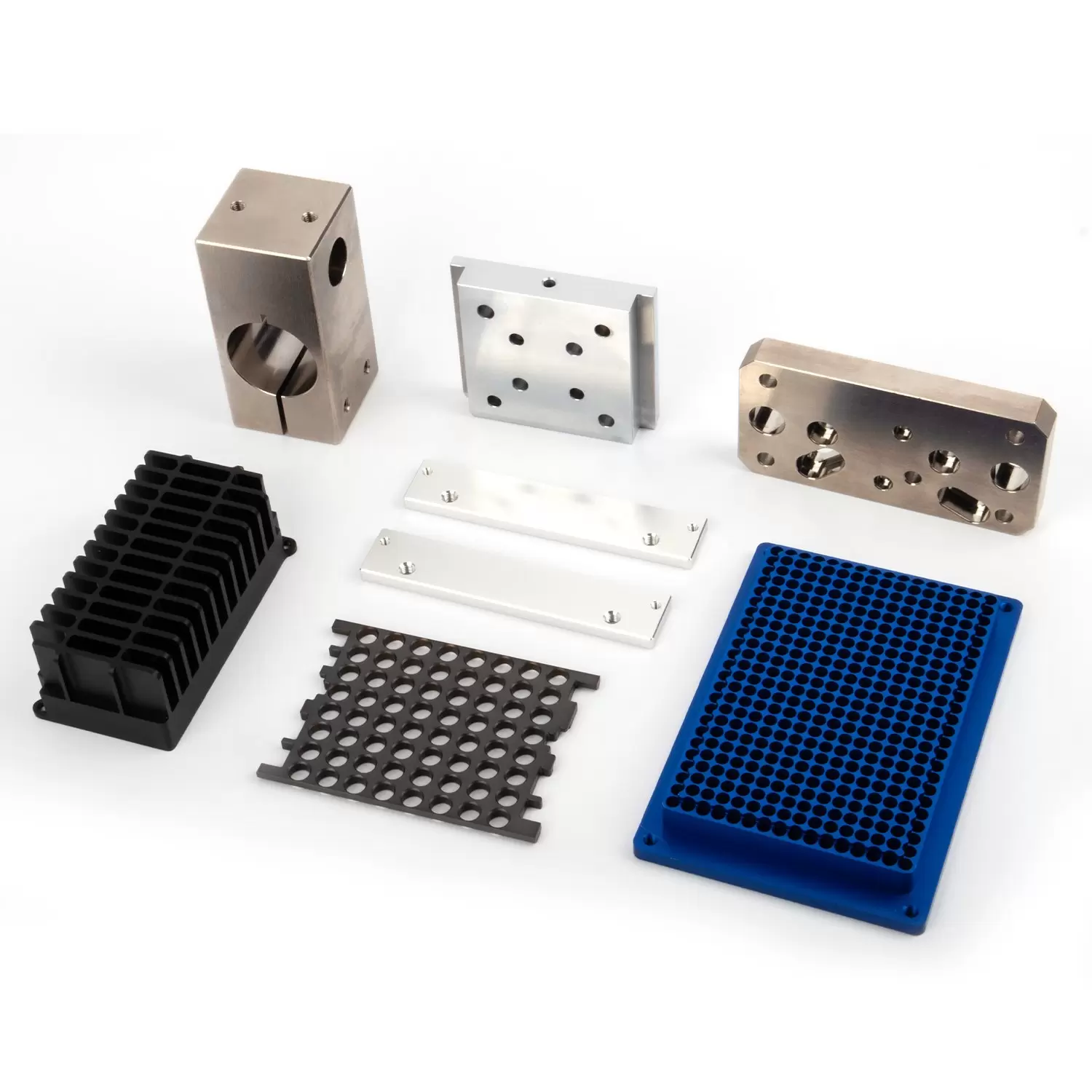 복잡한 티타늄 및 알루미늄 부품을 위한 항공우주 CNC 가공